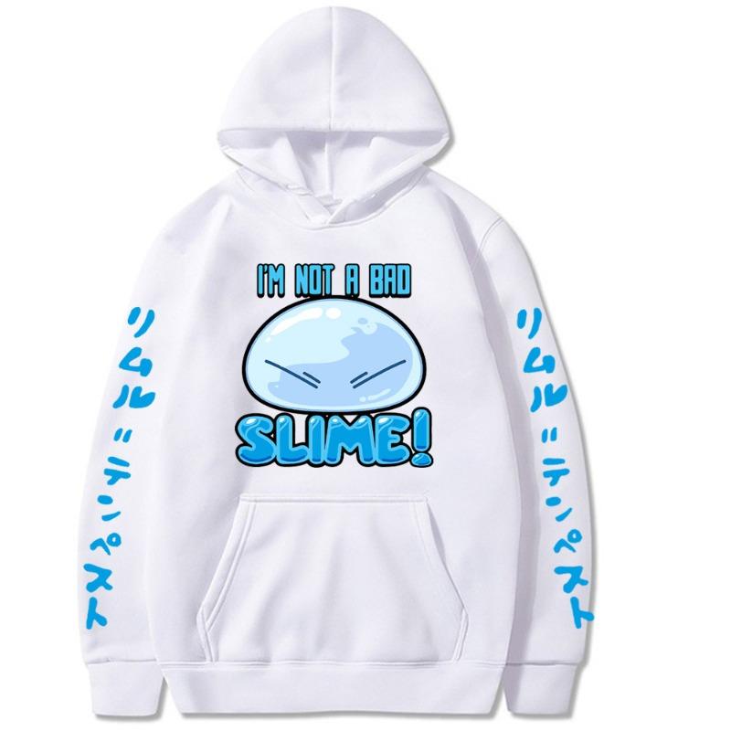 Anime Tensei Shitara Slime Datta Ken Hoodie Men Women Harajuku Pullover Street Wear Unisex Winter Plushed Sweater