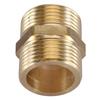 G1  Brass Pipe Fitting Hex Nipple Water Tube Connecting Accessories (intensification)