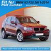 Front Bumper Tow Hook Cover Cap Towing Eye Fit for BMW X3 F25 20112012 2013 2014 51117210474 Trailer Cover (Matte Black, Right Passenger Side)