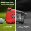 Силиконовый чехол TUSITA, совместимый с лазерным дальномером Bushnell PRO X3 Golf, красный X3+ -