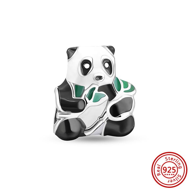 925 Серебряный Шарм Беззубик Мальчик Призрак Демон Летучая Мышь Тыква Черный Кулон Подходит Оригинальный Браслет Женские Ювелирные Изделия Хэллоуин Бусы