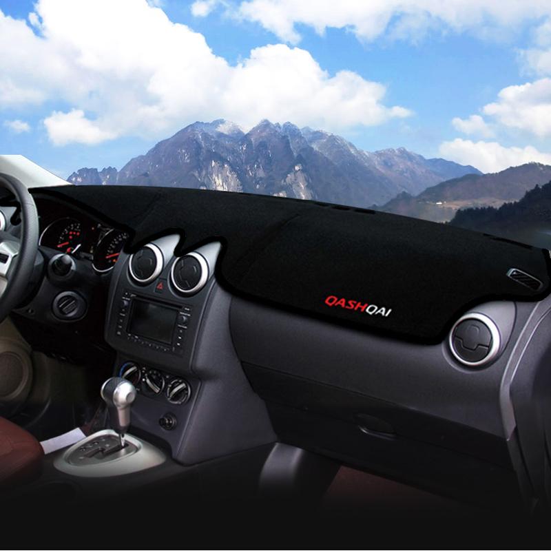 Для Nissan Qashqai J10 2008 2009 2010 2011 2012 2013 Автомобильная приборная панель Солнцезащитный козырек Приборный стол Ковры Аксессуары для интерьера