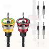 5pcs/box Adjustable Depth Countersink Drill Bit Zinc Zinc Alloy Drill Bit  Concealed Screw Installation