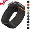 Магнитный нейлоновый ремешок-петля эластичный браслет для Apple Watch Ultra 3 49 мм Iwatch Series 11 10 9 8 7 6 SE 5 4 46 мм 45 мм 44 мм 42 мм
