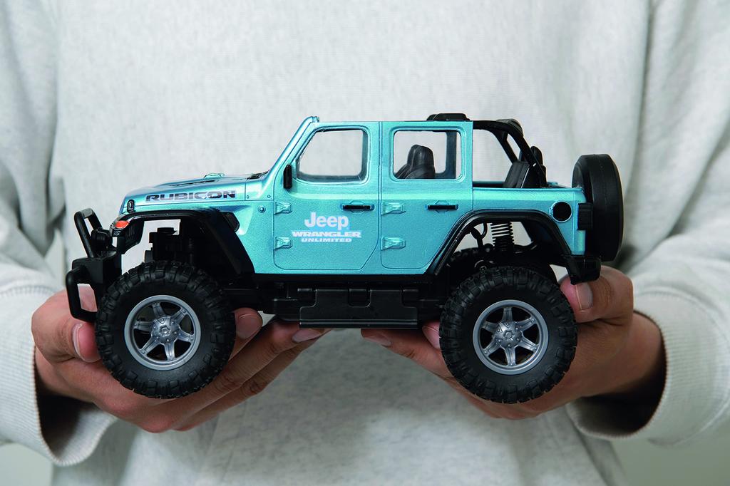 Jozen Dirt Max Масштаб 1/24 Радиоуправляемый Jeep Wrangler Rubicon JRVT111-BL Синий