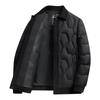 Mens 90% White Duck Down Puffer Jacket Winter Warm Casual Coat European Style Notched Collar