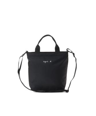 Агнес б. Женская сумка-тоут с логотипом AC12 E SAC Free Черная