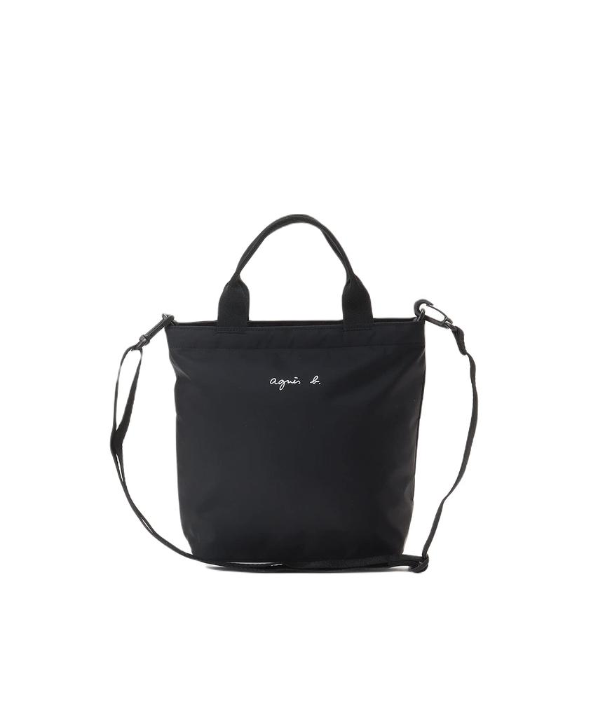 Агнес б. Женская сумка-тоут с логотипом AC12 E SAC Free Черная