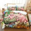 Fashion 3D Shi Ji Yuan Dr. Stone Bedding Sets Duvet Cover Set With Pillowcase Twin Full Queen King Bedclothes Bed Linen