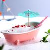 Bathtub Shape Cocktail Glass Ceramic Unique Barware Tableware Glassware Porcelain Molecular Gastronomy Container Juice Cup