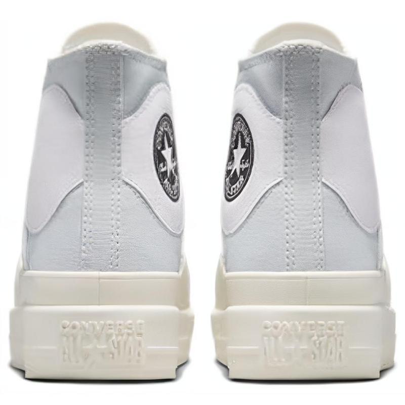Converse Chuck Taylor All Star Construct Colorblock Повседневные Высокие Кеды из Канваса Унисекс Серебристо-Белые