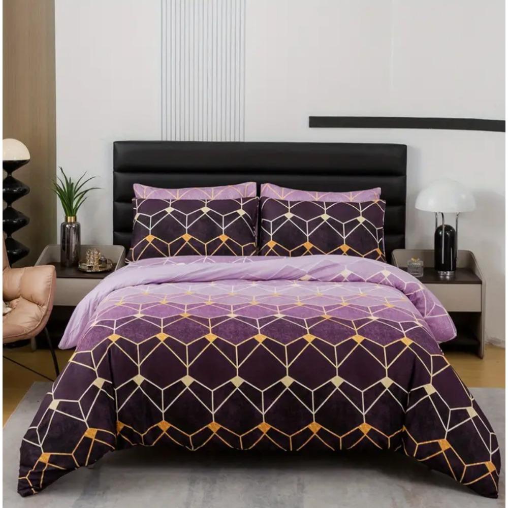 Модная технология печати, 3D цифровая печать, постельное белье, пододеяльники, наволочки, комплекты из трех предметов