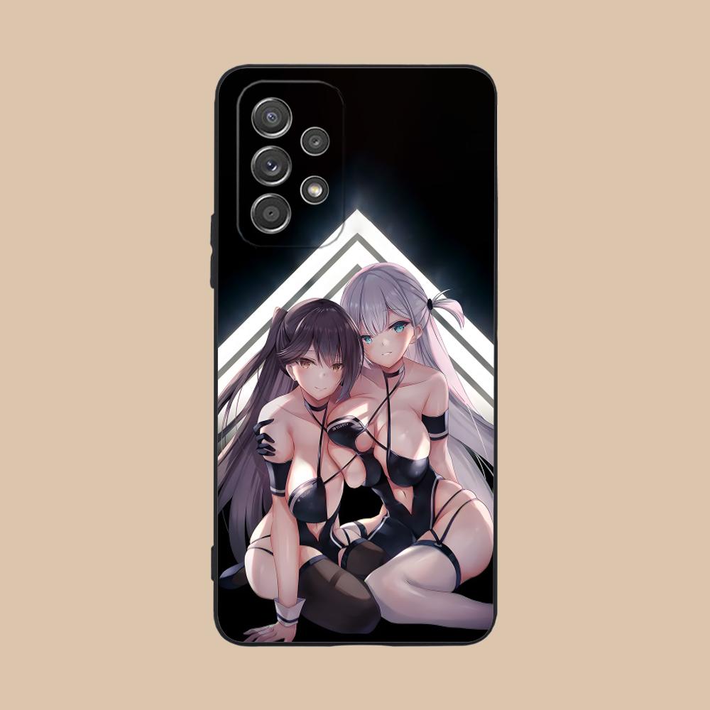 Чехол для телефона Azur Lane Shoukaku для Samsung Galaxy M55 54 42 35 34 33 32 23 22 15 14 13 12 F55 5G Мягкий ТПУ Ударопрочный Чехол