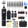 Tattoo Pen Cartridge Wireless Tattoo Machine Kit Beginner Rotary Machine Type Machine Kit Complete Tattoo Kit Tattoo Supplies