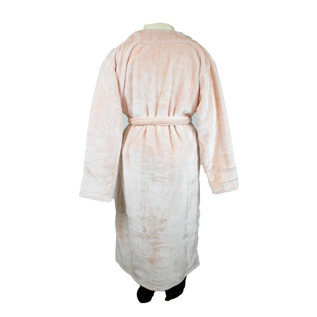 Платье в елочку для комнаты розовое теплое защита от холода подарок милый стильный