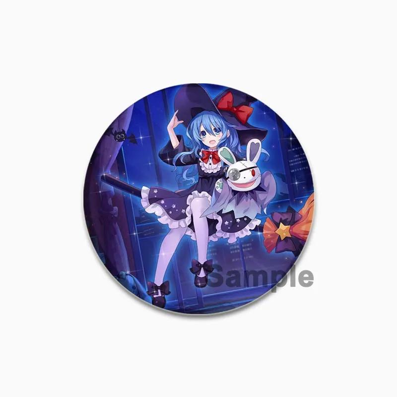 32/44/58 мм Hatsune Miku периферийный значок Tanzi двойной лазерный луч школьная сумка кулон брошь для студента подарок