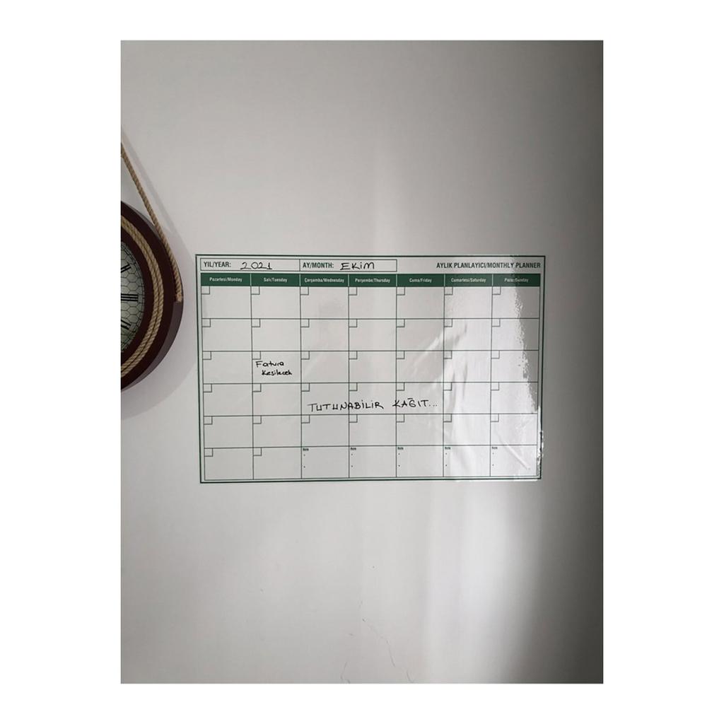 2 ежемесячных планировщика, календаря, доски для письма - 4 ручки для досок - 1 фетровый ластик