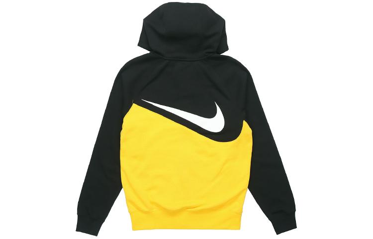 Nike Куртки Мужские Черный Желтый С капюшоном Умеренный Другое CT3425-780