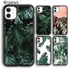 Чехол для телефона Krajews Monstera Flower Tropical Green Leaves для iPhone 14 5 6s 7 8 plus XR XS 11 12 13 pro max Galaxy S21 S22