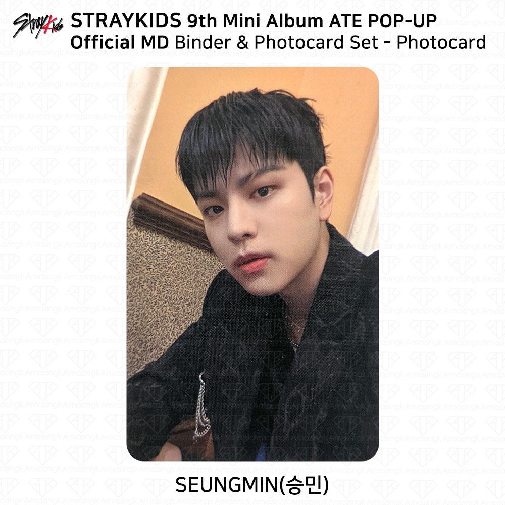 Stray Kids 9-й мини-альбом ATE POP-UP MD Binder Photocard KPOP