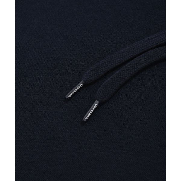 Covernat Ss23 Logo Pattern Embroidered Solid Color Elastic Cuff Casual Pants Unisex pants Navy-Blue CO2301PT21NA