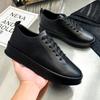 Fashion Spring/Summer Men's Shoes 2025 New Style Feet Skateboard Small Black Lazy Shoes Casual Lightweight Sports Lace Up Shoes