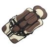 Children Safety Seat Simple Car Portable Seat Foldable Adjustable Strap Travel Accessories