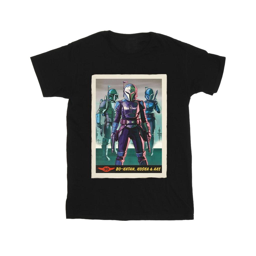 Star Wars Mens The Mandalorian Bo-Katan Koska and Axe T-Shirt