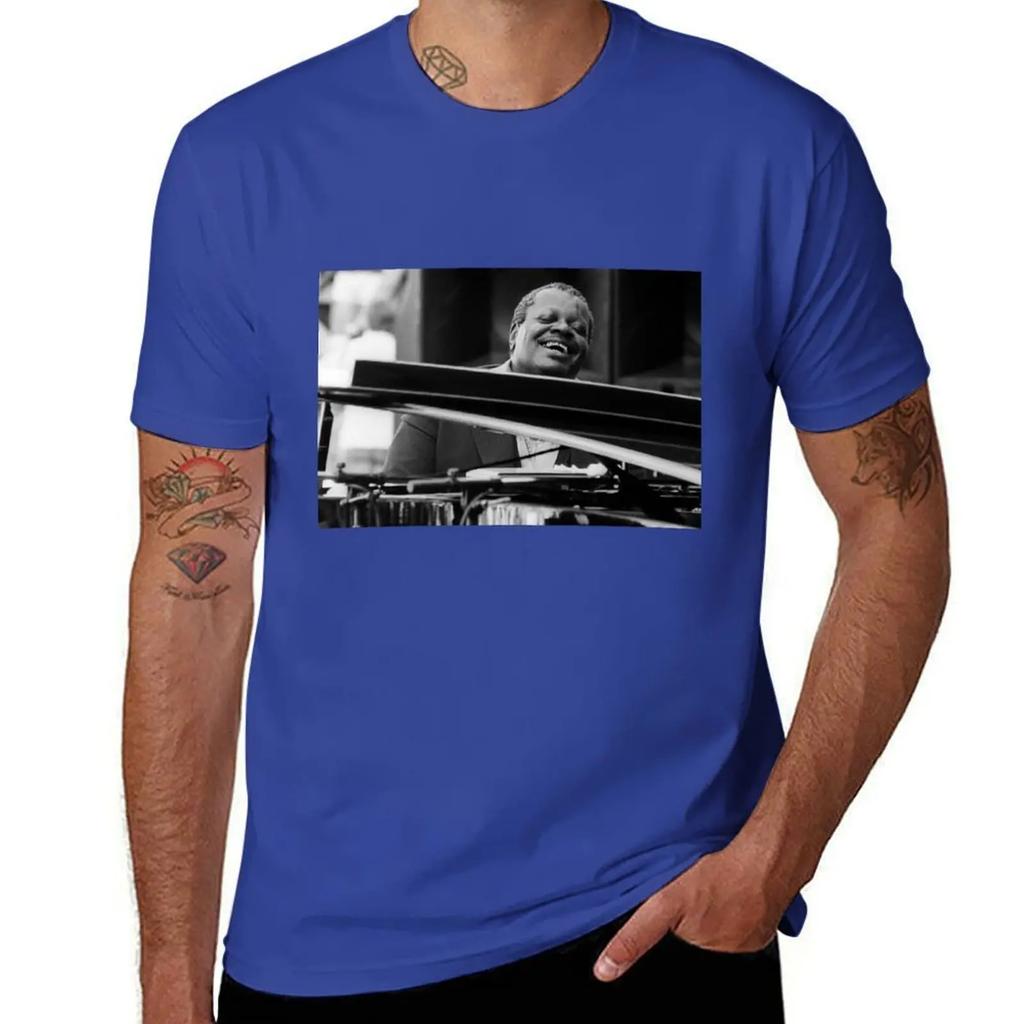 Oscar Peterson Tshirt Blanks Aesthetic Clothing Tee Shirts For Unisex