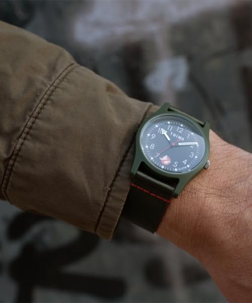 TRIWA Watch Ghostbusters Collaboration Men's & Women's (Unisex) Black/Khaki GBOP01-GB150912