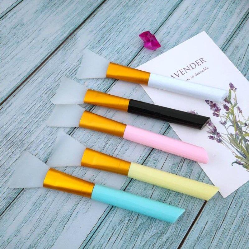 5 разноцветных силиконовых кистей для самостоятельного изготовления ювелирных изделий, инструменты для кистей, инструмент-кисть с мягкой головкой, силиконовая пленка, регулировочная палочка