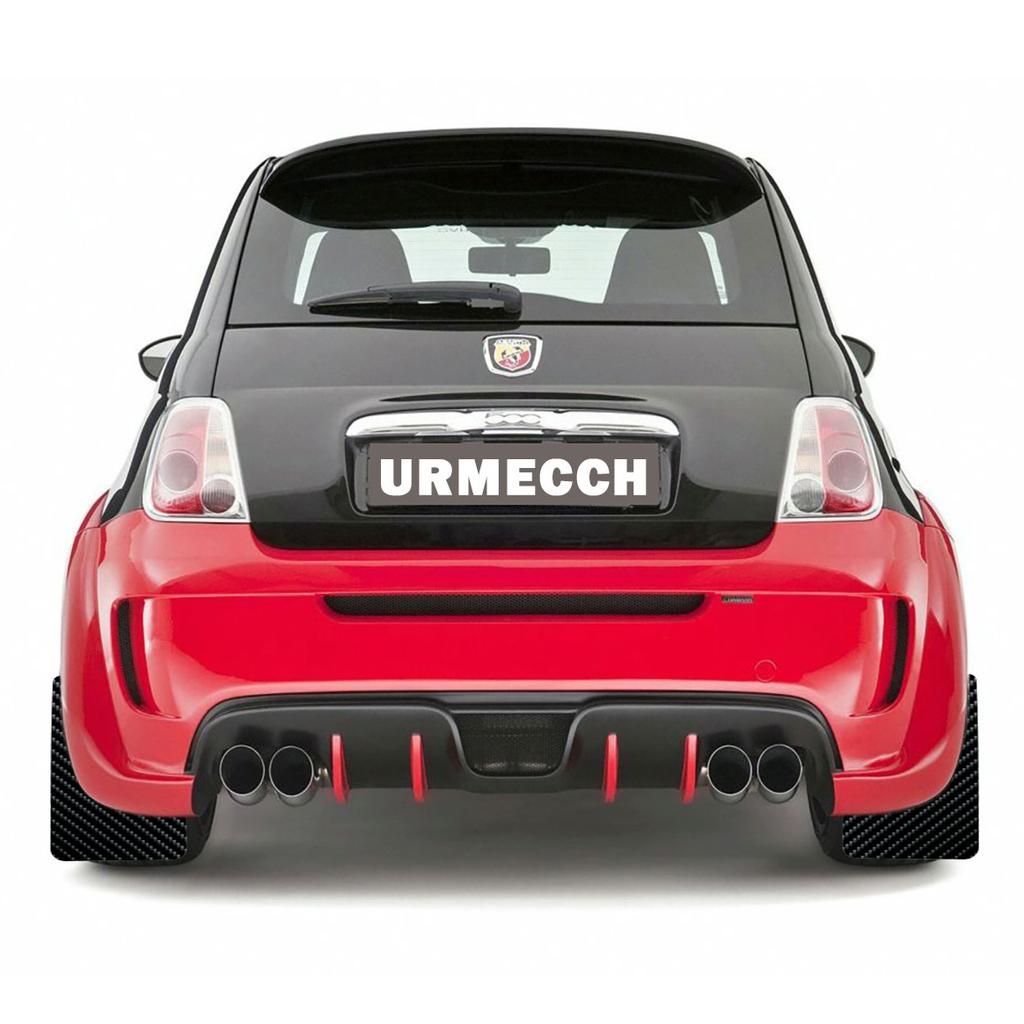 Брызговики для Fiat 500 500C 500L 500X 500e Abarth 595 695 гоночные брызговики брызговики крыло стрелка знак