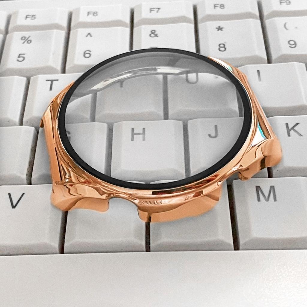 Полный защитный чехол для Xiaomi Watch S1, чехол-накладка с защитой экрана, гальванизированный ПК, жесткий корпус с закаленным стеклом, аксессуары