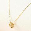 [Onoma] Onm Ring Necklace Gold 925 Cubic Zirconia for College Student Wedding Guest Look (32617411)