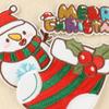 DIY Christmas Cartoon Embroidery Stickers Snowman Stickers Holiday Gift Baby Clothes Doll Stickers