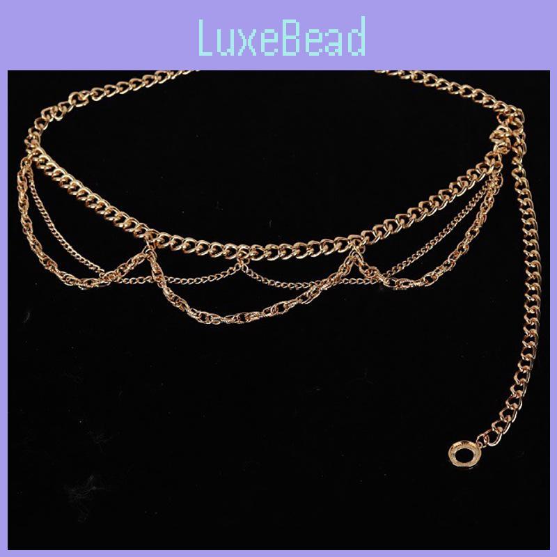 Metal Waist Ladies Chain With Carved Details Elegant Jewelry For Seasons Winter
