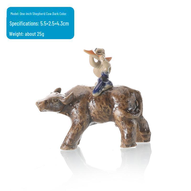 Украшение для аквариума Керамические фигурки животных: Утка, Корова, Журавль, Мандаринка