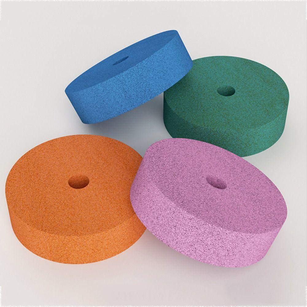 Round Rotary Grinding Stone 75mm Table Grinder Drill Durable Abrasive Stone