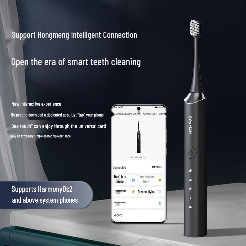 ROAMAN HT10PRO Smart Sonic Electric Toothbrush CN plug (adapter included)