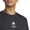 Мужская футболка Adidas с коротким рукавом LESMILLS Graphic DJ607 черная (JW3871)