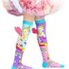 Trendy Cartoon Duck Bow Princess Socks for Girls - Children's Jewelry-Inspired Design