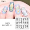 Nail Stamping Plates Flower 021 Bouquet Potted Plants Flowers Nail Art Stamping Template Stamp Nails Tools Manicure