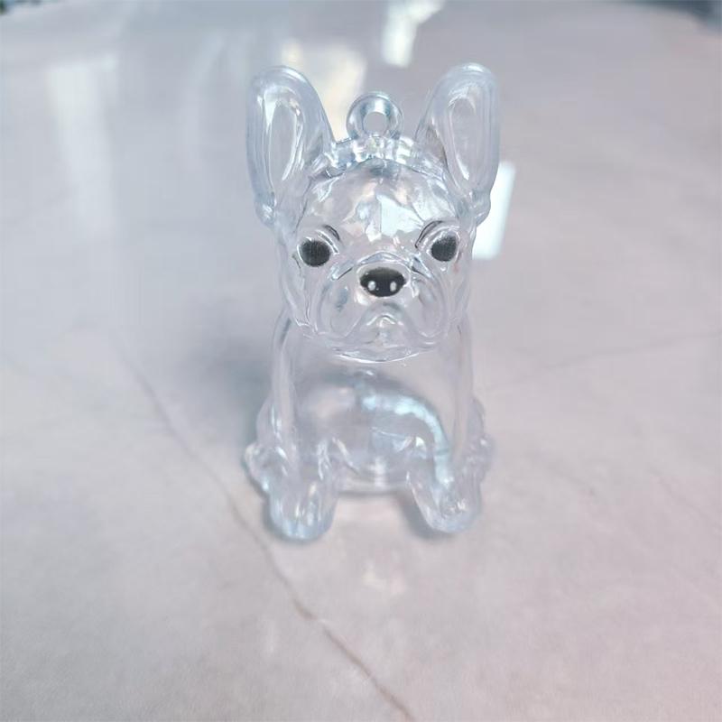 Прозрачная капсула-мемориал для щенячьей шерсти, контейнер для шерсти собаки питомца, подвеска-брелок для DIY декора, подарки для любителей домашних животных для домашнего показа