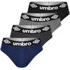 Трусы Umbro для мужчин, хлопок, набор, Bm206, 8 штук