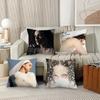 Spanish Singer R-Rosalia L-Lux Pillow Case Office Cushions Suitable For Sofa Car Bedroom Decorative Cushion Cover