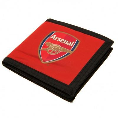 Холщовый бумажник с застежкой на липучке Arsenal FC