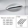 Для BMW 5 серии 520li 525li7 F10 GT F01 F07 Автомобильные запчасти Новая Хромированная Сплавная Накладка-Рамка на Ручку Двери Декоративная