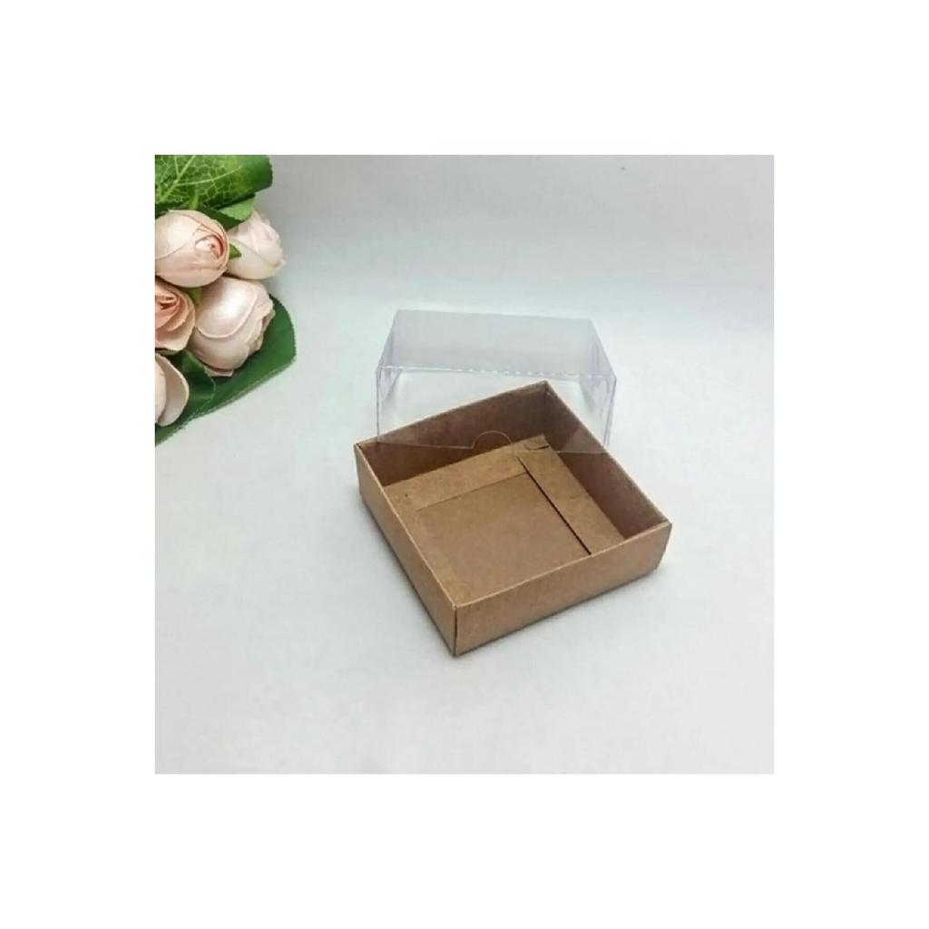 25 Decorated Kraft Boxes And Daisy Candles