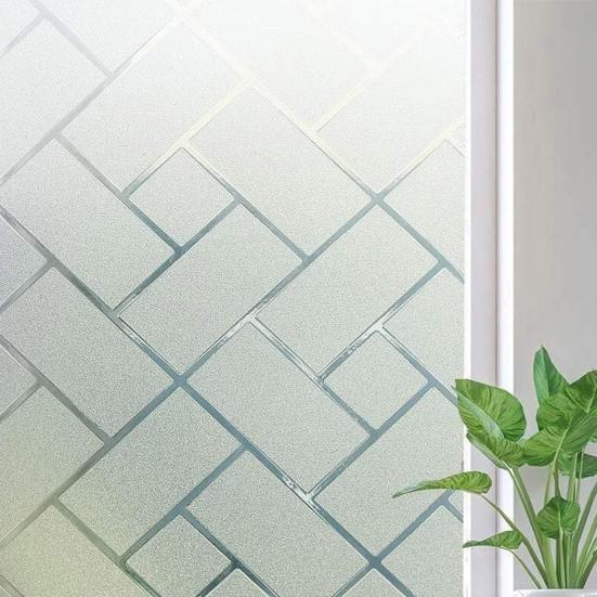 Yousheng матовая оконная пленка Защита конфиденциальности Съемный контроль тепла УФ-защита от солнца Статическое стеклянное покрытие цепляется за домашнюю дверь ванной комнаты Декоративная пленка