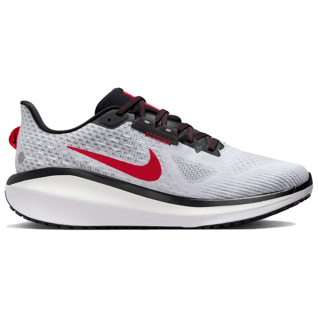 Nike Vomero 17 White Fire Red Men Sneakers Platinum-Tint Black FB1309-103